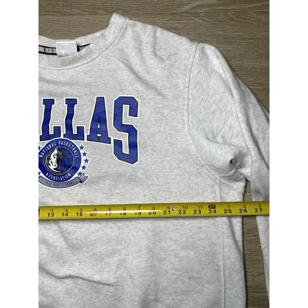 Nike x NBA Dallas Mavericks 75th Anniversary Court-side Sweatshirt Men's Size XL